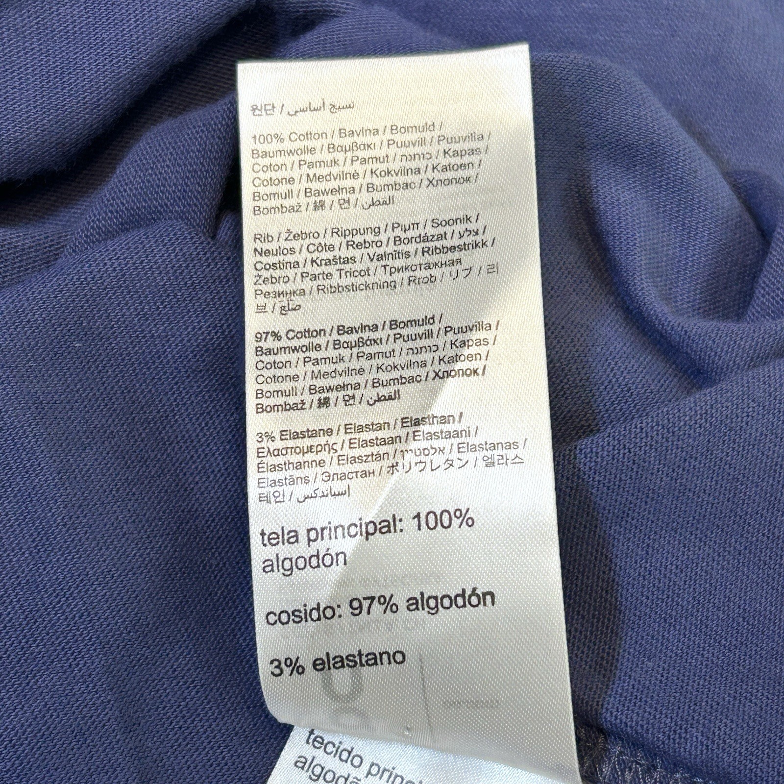 ON Cloud Men’s Club T-Shirt Crewneck Soft Organic Cotton Sz SMALL Blue Run Gym gallery