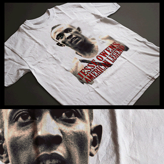 Black History Month Track And Field Champion Jesse Owens T-Shirt African America