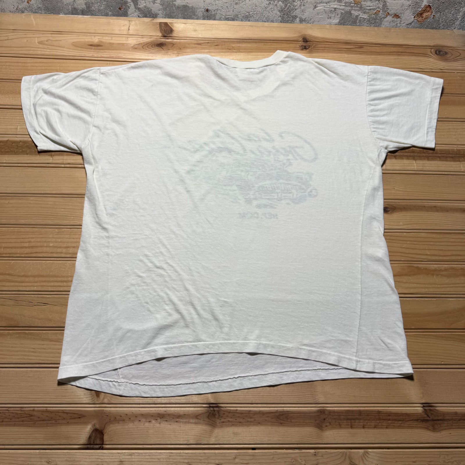 Vintage 90s La Gua Gua Rep Dom Dominican Republic Classic Car Art Shirt XL gallery