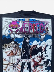 Rare One Piece Nico Robin Anime Bootleg Shirt XL Double Sided Manga Graphic