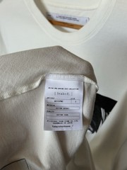 JULIUS Draped SS 2023 White Graphic Shirt Leaked Tee