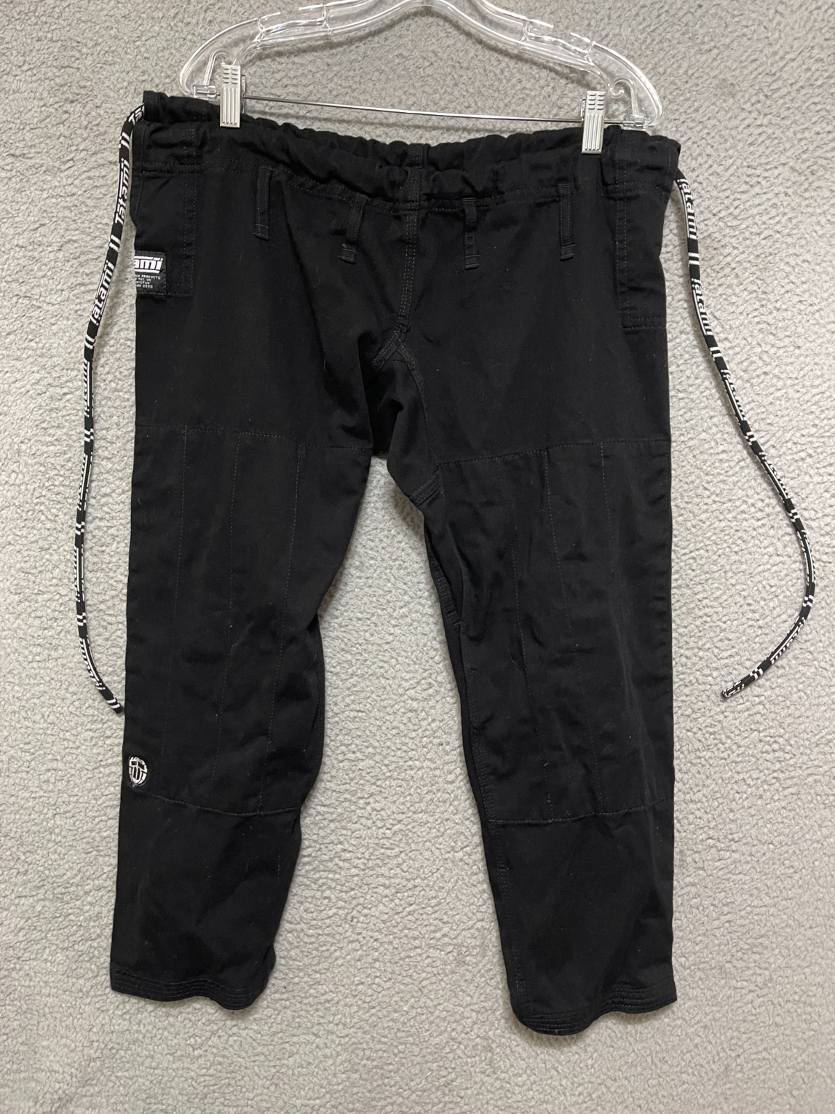 Tatami BJJ Black Gi Pants Size F2C Jiu Jitsu MMA