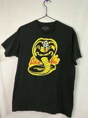 Bioworld Cobra Kai Classic Snake Logo Graphic T-Shirt