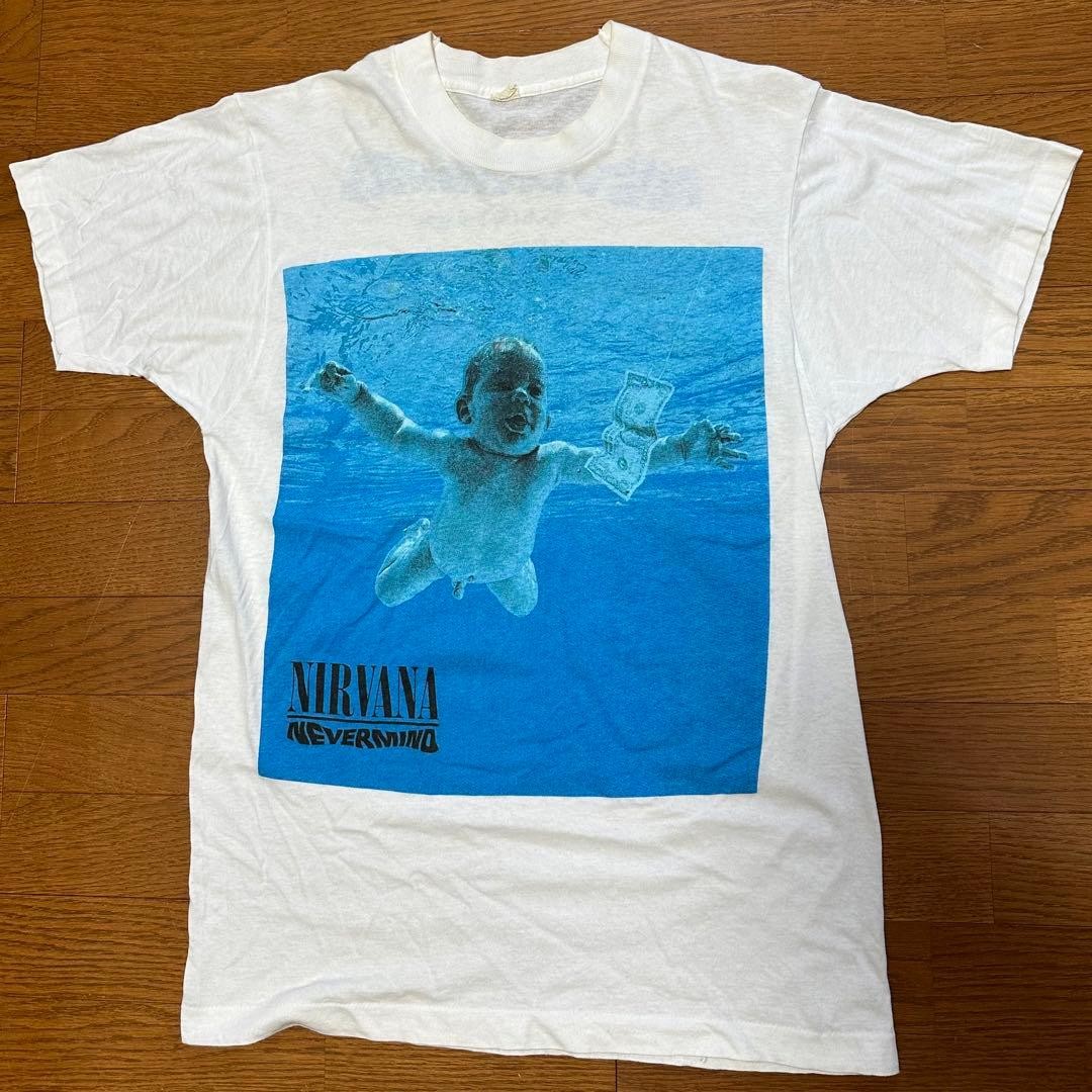 Nirvana Nevermind 80s Vintage T-Shirt Screen Stars Made in USA Rare