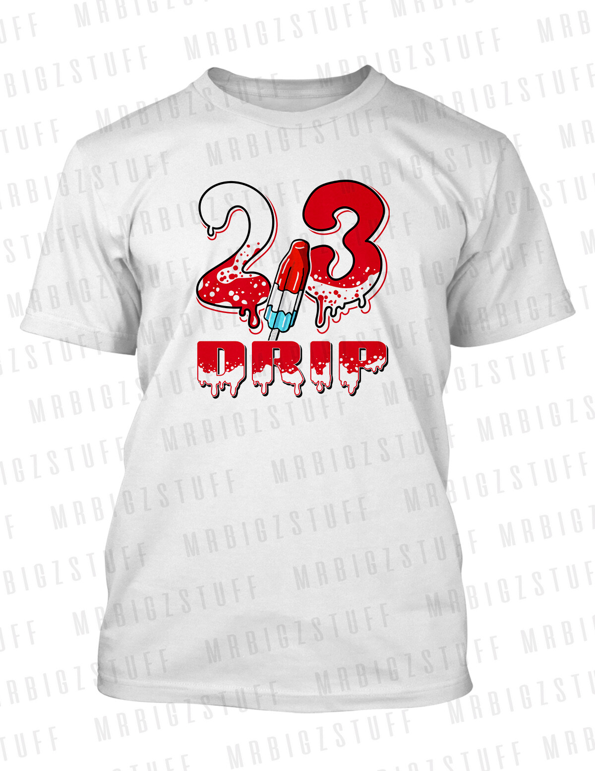 23 Drip Bomb Pop Graphic Complement J's 11 Bred Velvet & J11 CMFT Cherry Shoe gallery