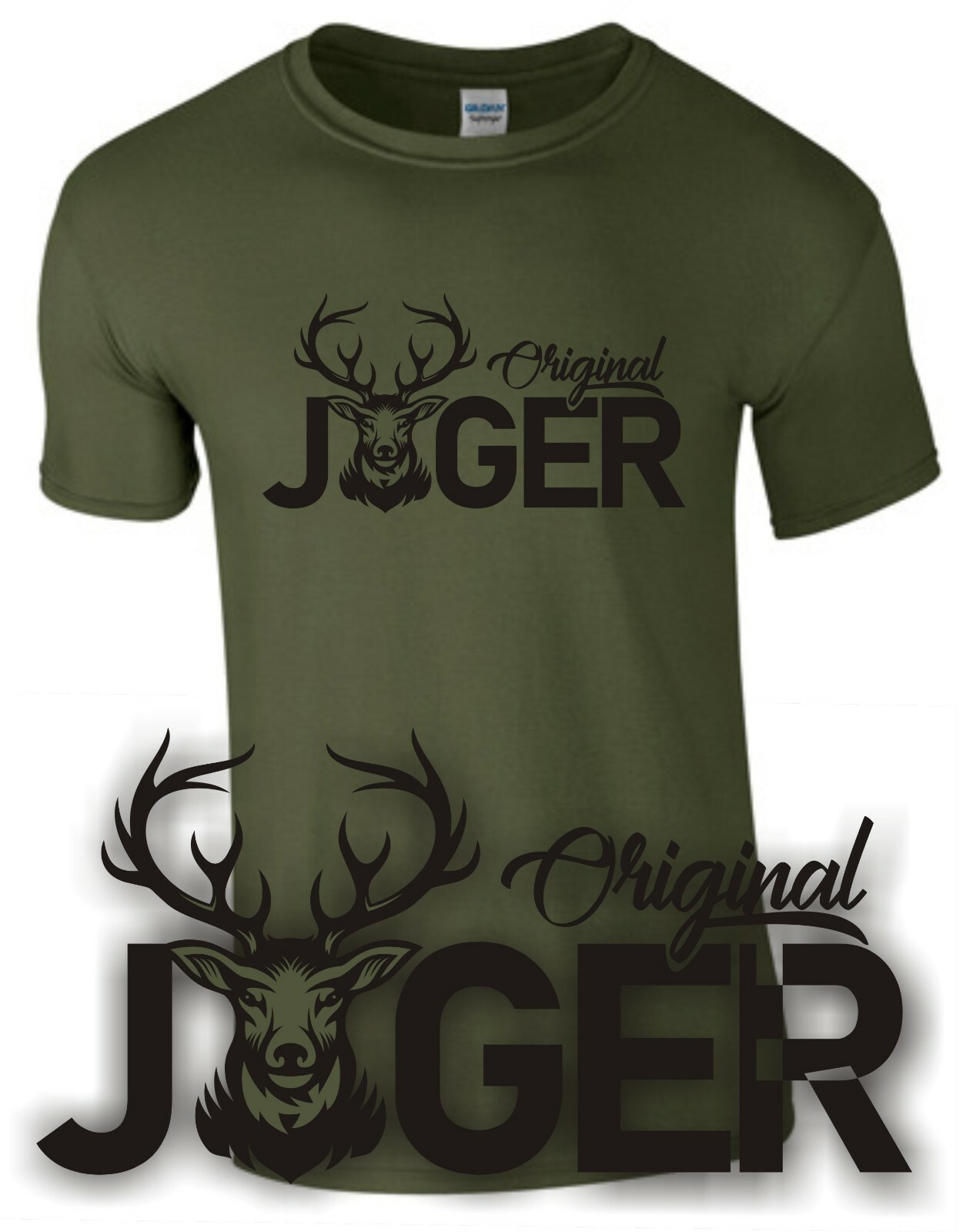 Original Jäger T-Shirt jagen hunt Jägerin hunting Hunter Geschenk Rehbock Reh gallery