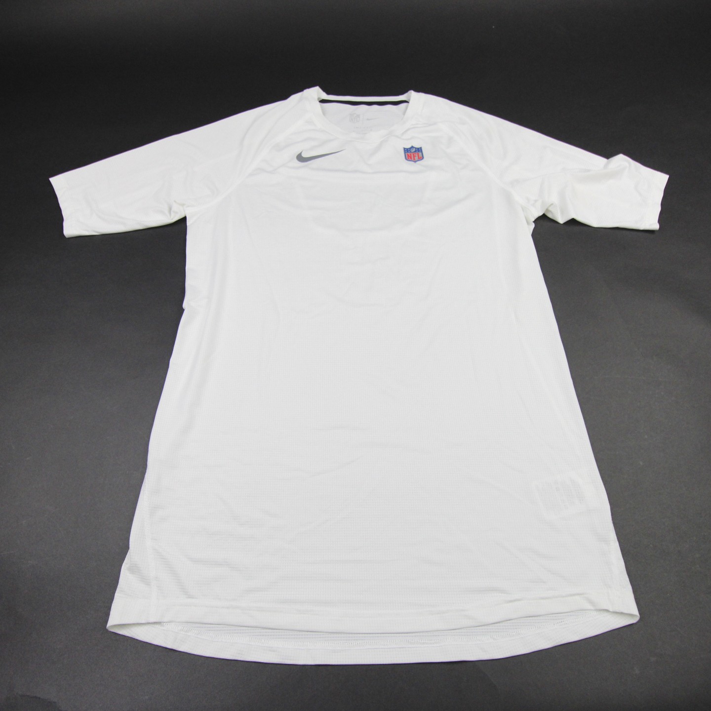 Nike NFL On Field Dri-Fit Short Sleeve Shirt Men's White Used M gallery