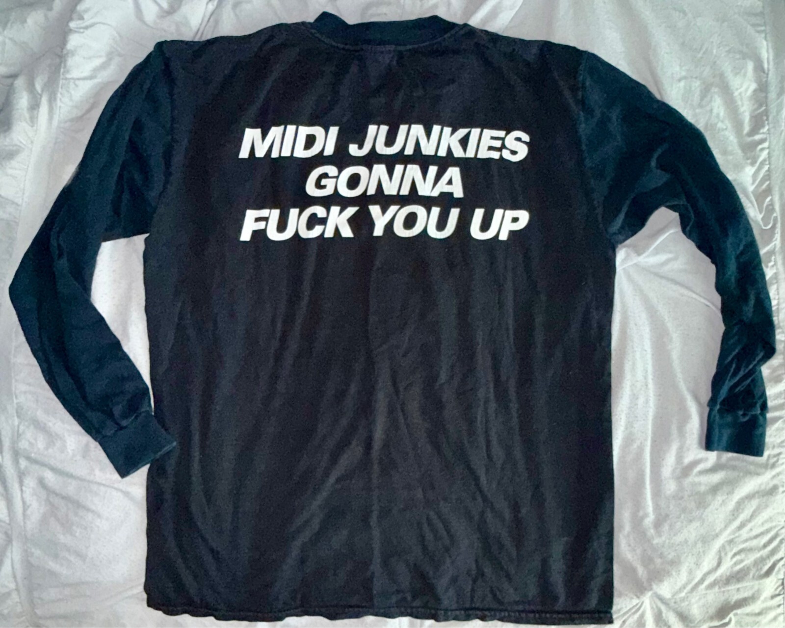 Atari Teenage Riot - Vintage - MIDI Junkies - Long Sleeve Shirt - XL gallery