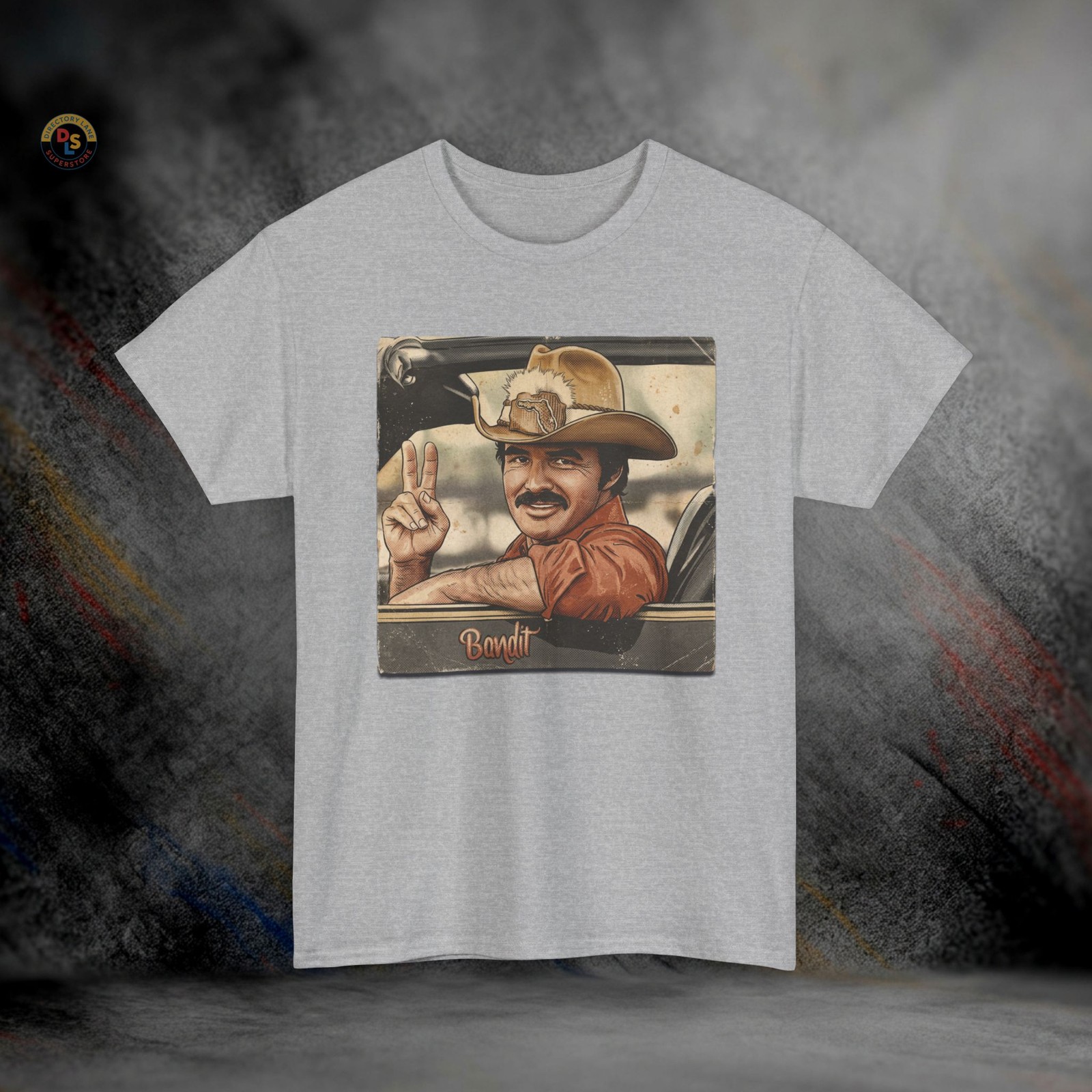 The Bandit Burt Reynolds Smokey and the Bandit T-Shirt | Heavy Cotton Tee gallery