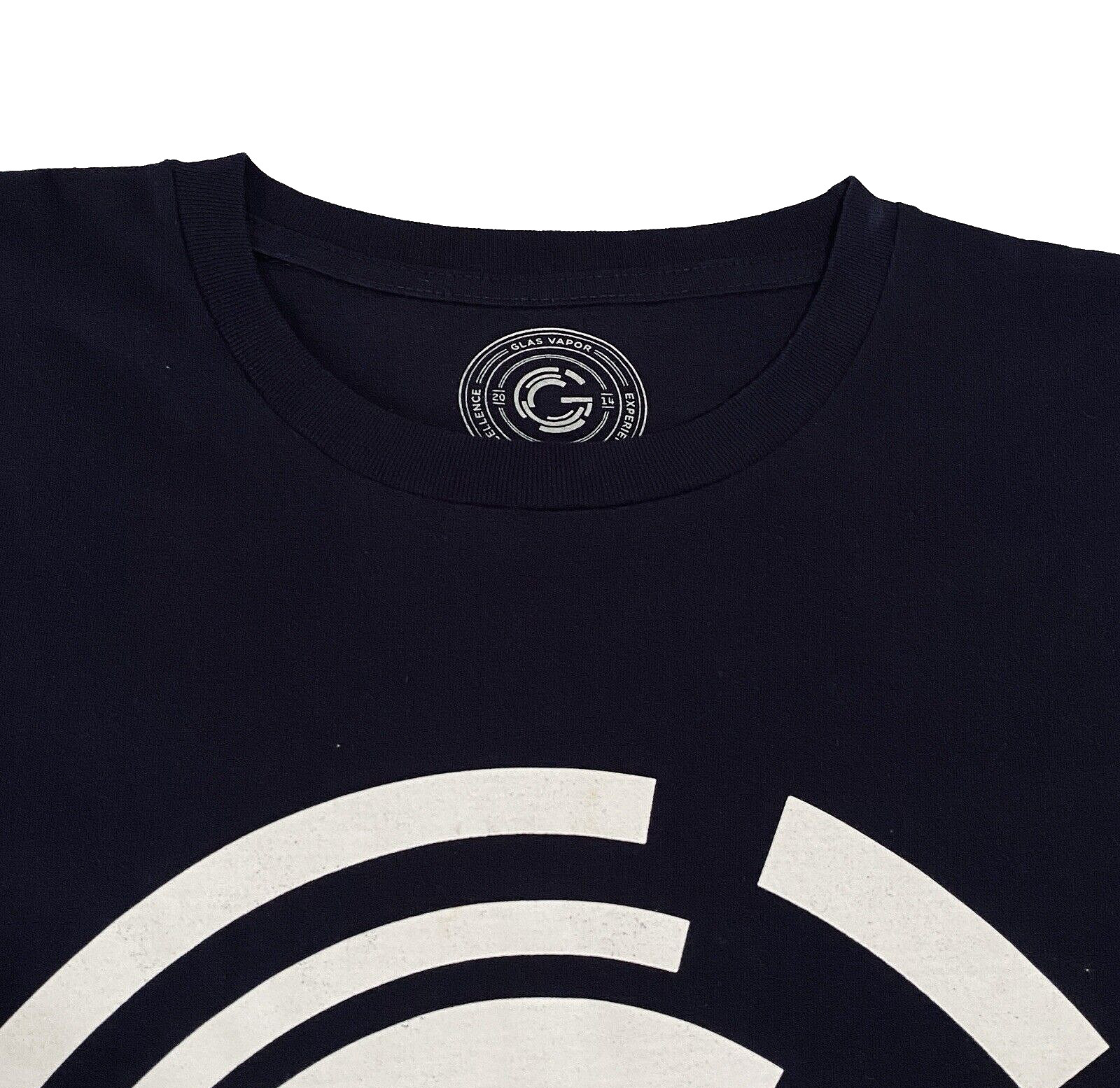 T Shirt XXXL Navy Blue 100% Cotton Glas Vapor Soft Comfy Active Cool Summer a gallery