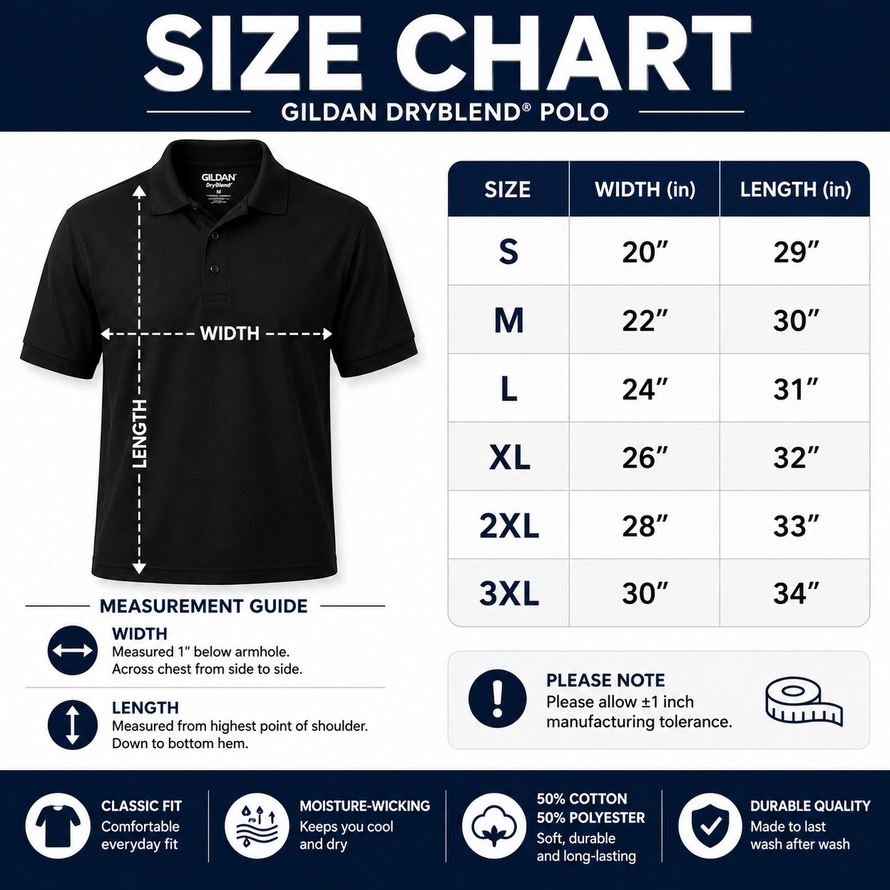 Personalized Customized Polo Your Logo Photo & Text Men's Shirt USA New Gift Tee gallery