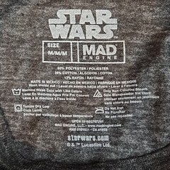 Star Wars Mens Medium T-Shirt – Multi Color X-wing 1977 Sunset Style Image
