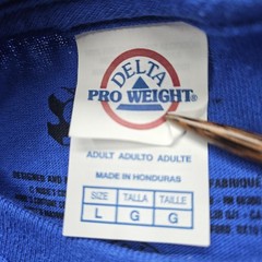 Delta Pro Weight Men’s Large Blue Superman Suit T-Shirt