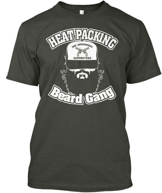 Heat Packing Beard Gang Supporters 2nd T-Shirt Made in the USA Size S to 5XL