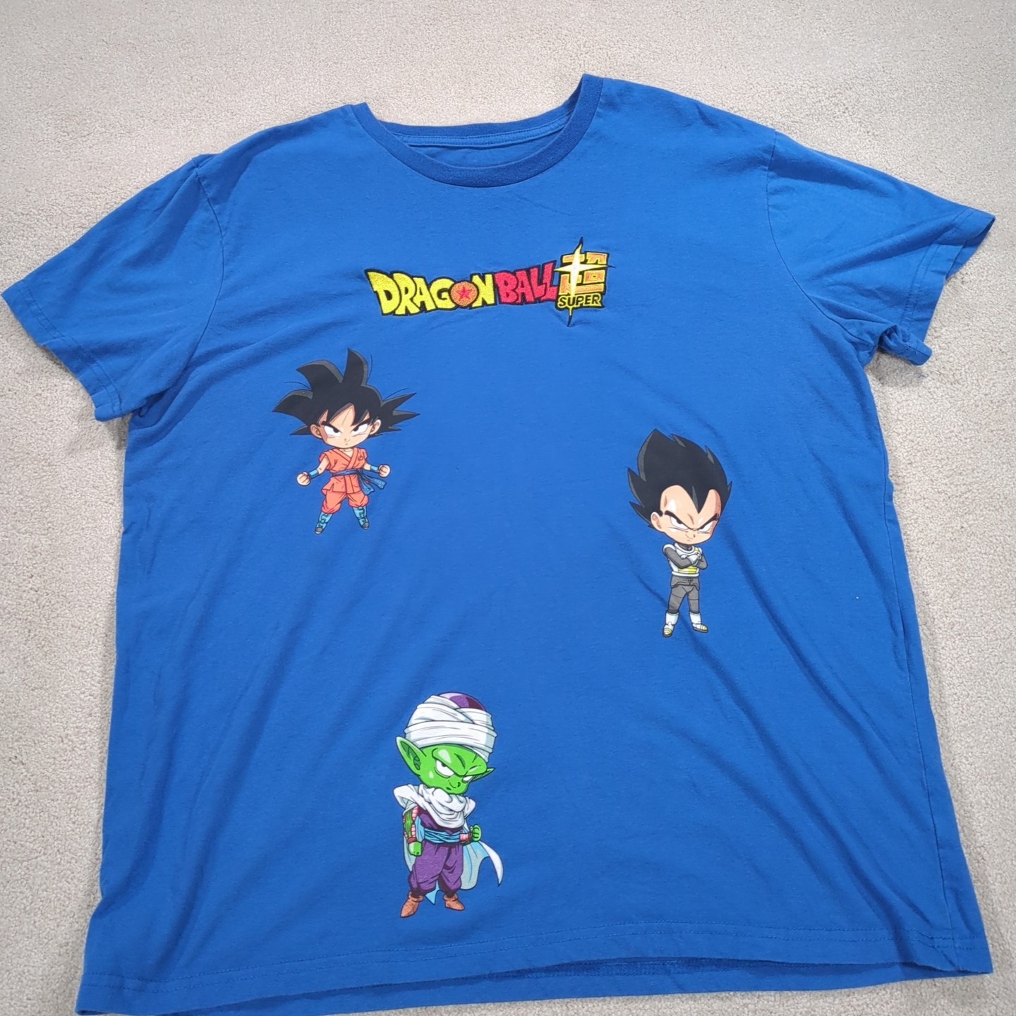 Dragon Ball Super Shirt Mens XL Anime Goku Vegeta Piccolo Shenron Toei Animat