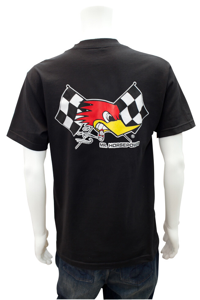 Mr. Horsepower Clay Smith Cams Checkered Flag (95) T-Shirt 100%Cotton Two Colors gallery
