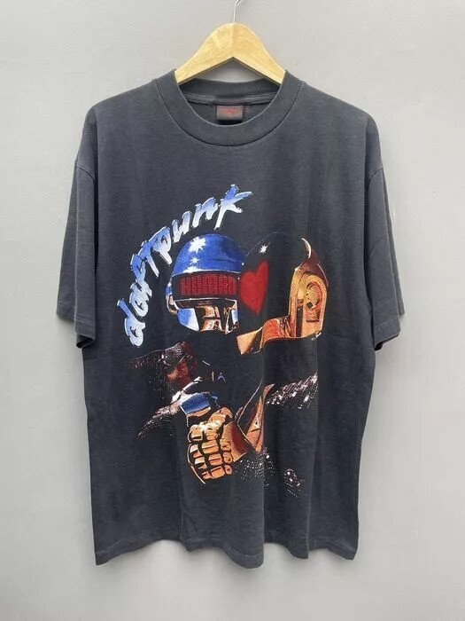 Daft Punk Band Shirt, Daft Punk Cotton Black Unisex T-shirt Reprint S-5XL gallery