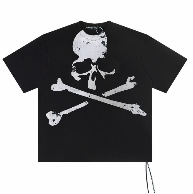 High Street Mastermind Skeleton Bones Printed Loose Short Sleeves T-shirts gallery