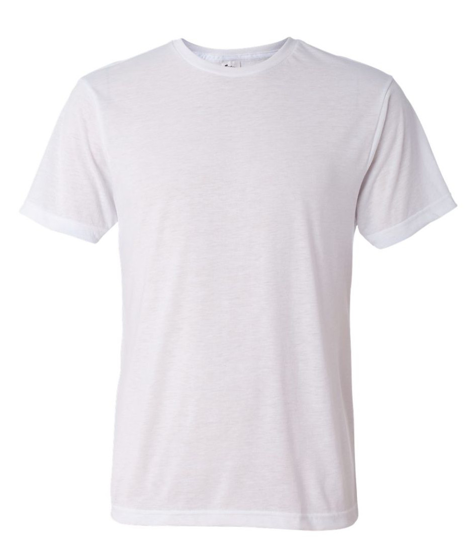 Vapor Apparel White Sublimation UNISEX Shirt 4767 - Bulk Lot of 10 gallery