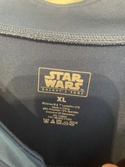 Star Wars Galaxy’s Edge Jedi Order Training Shirt XL Blue, Cosplay Stretch