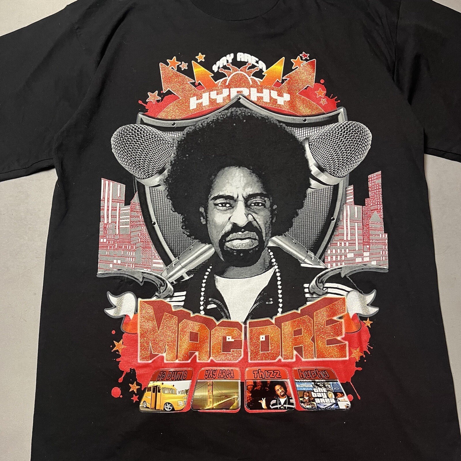 Mac Dre Bay Area Rap Tshirt Funny Black Classic Unisex Size S-5XL 1V0721