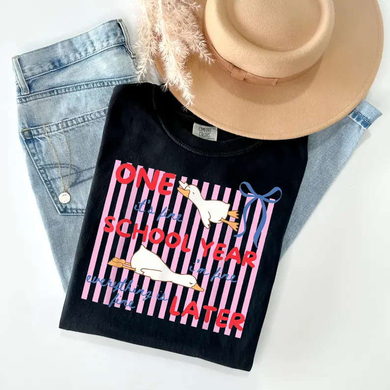 Striped One School Year Comfort Tee gallery