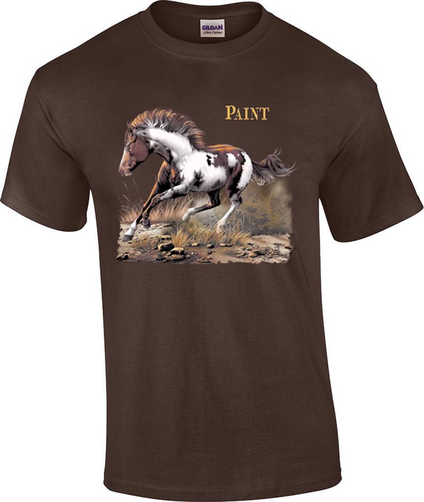 Beautiful Paint Horse Cowboy Cowgirl T-Shirt gallery