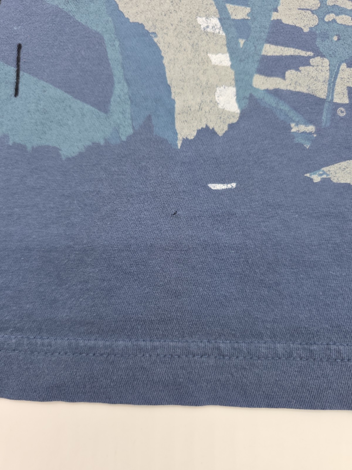 Express T-Shirt Men XS Graphic Blue Tee.#46813 gallery