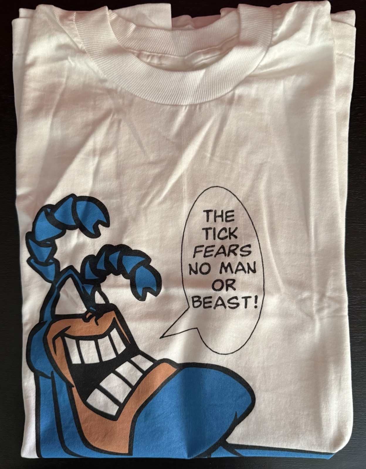 VINTAGE 1995 THE TICK Cartoon T-Shirt - NEW/RARE Fox Children’s Network -Size XL gallery