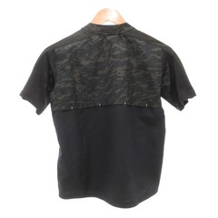 Under Armor UNDER ARMOR Tshirt High Neck Short Sleeve L Black Half Zip