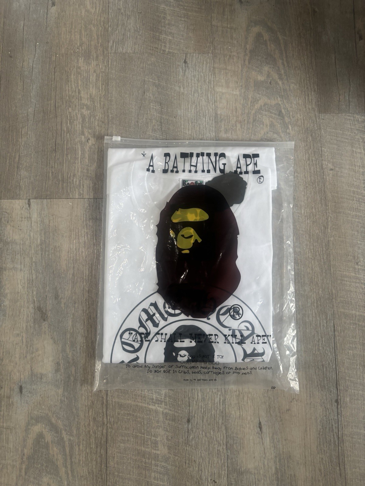 A Bathing Ape Bape T-Shirt Sesame Street Size L 100 Cotton gallery