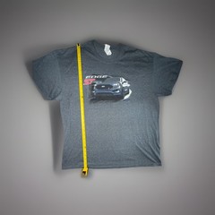 Ford Performance Gray Double-Sided Graphic Logo Polyester Men’s Crew Neck XL