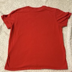 Levi’s Men’s L Red Solid Logo Crew Neck Short Sleeve Knit T-Shirt
