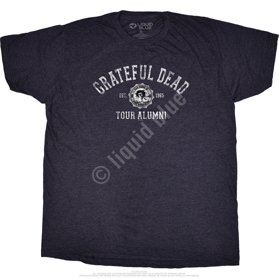 GRATEFUL DEAD-BERTHA TOUR ALUMNI-T-SHIRT S-M-L XL-2X Garcia,Lesh,Wier,Kreutzman gallery