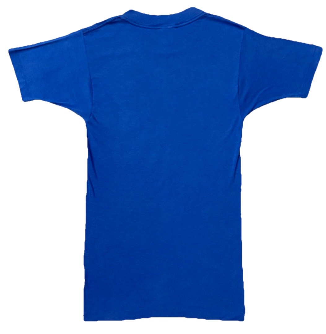 Vintage 1981 TFA USA Track Championships T Shirt Single Stitch USA Made Blue Tee gallery