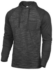 9 Crowns Raglan Lightweight Pullover Long Sleeve Hoodie Shirt