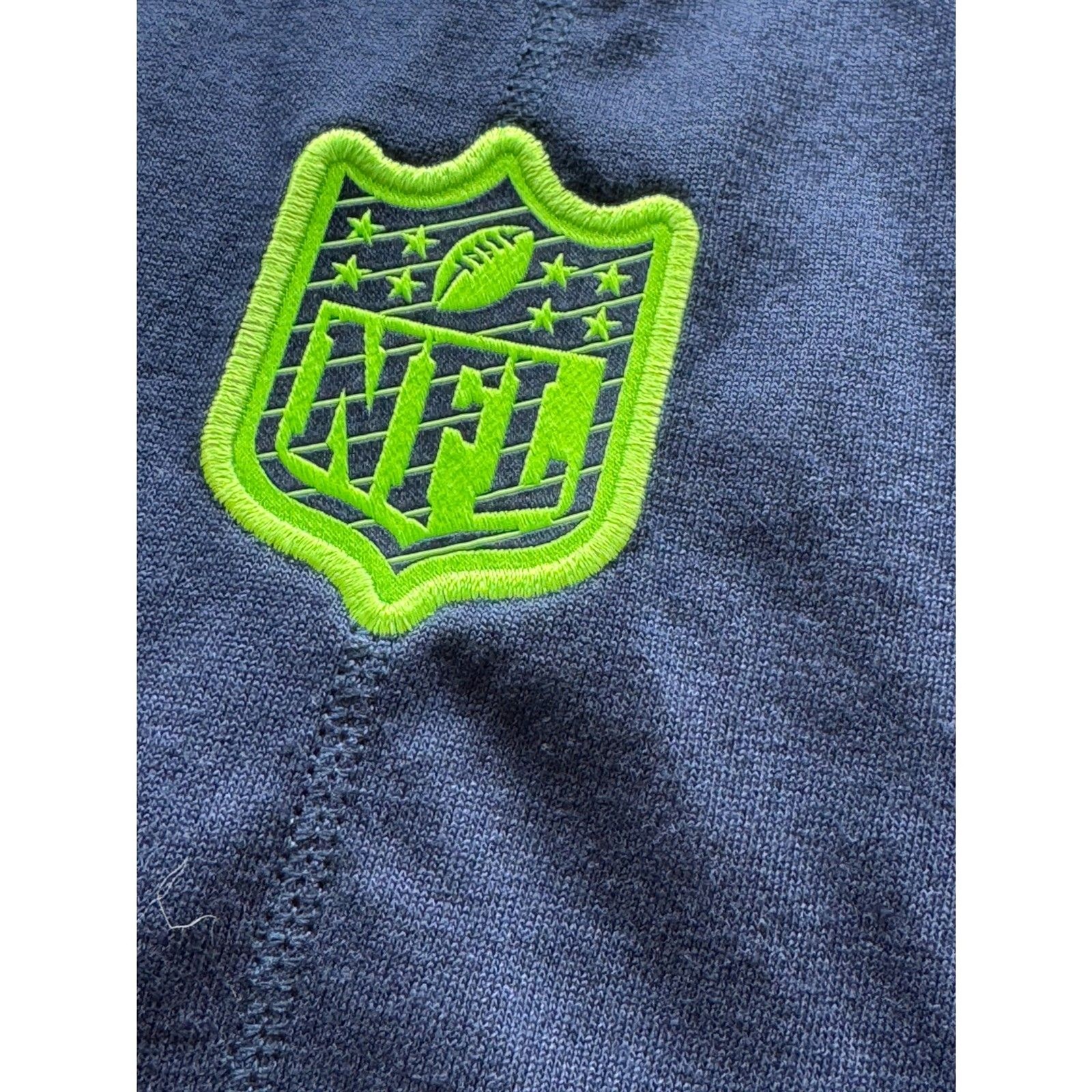 Nike Men's College Navy Seattle Seahawks Sideline Player Performance T-Shirt XXL gallery