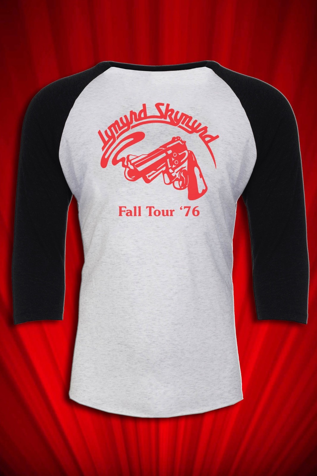 Unisex Retro T-Shirt | Showco Skynyrd 1976 Vintage Tour Music Style Tee | S–XXL gallery