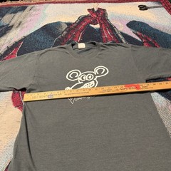 Vintage Y2K Daniel Johnston Vinal Edge Records Ratzoid Grey Shirt Men’s M Music