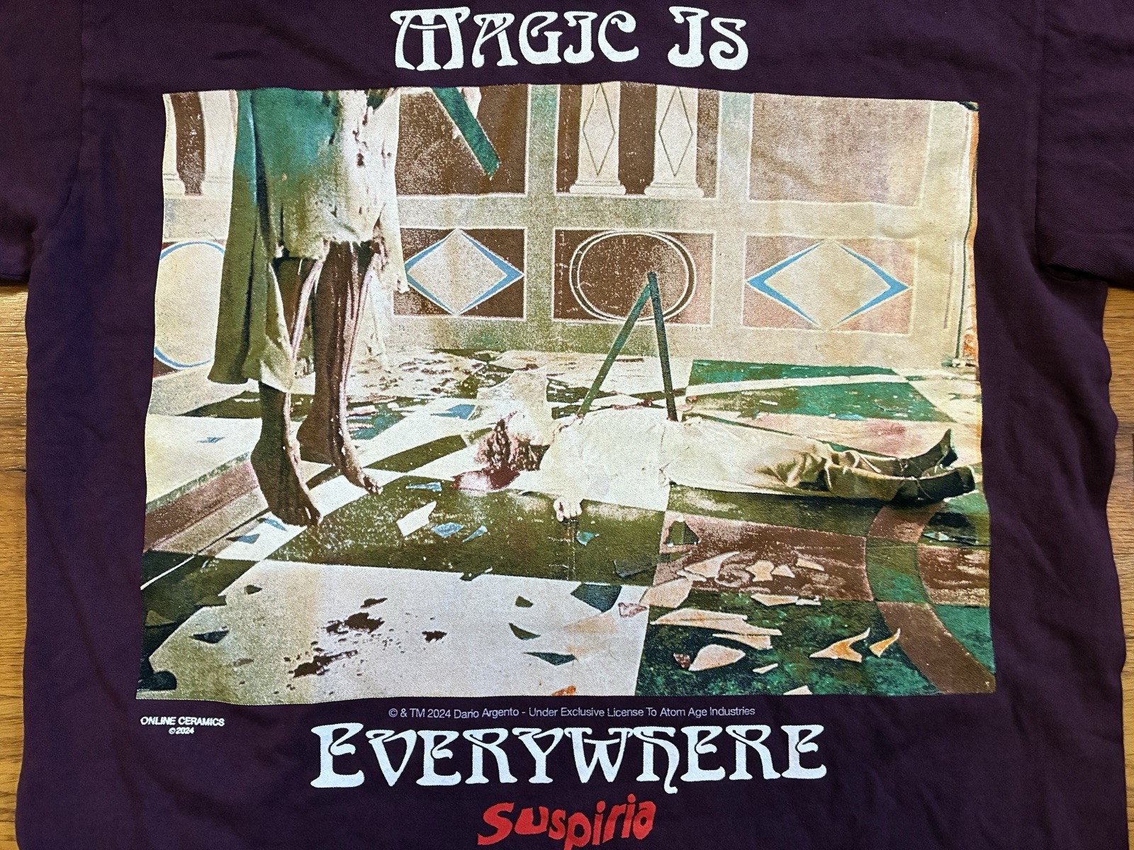Online Ceramics Shirt Suspiria Magic Is Everywhere Argento Thom Yorke Radiohead gallery
