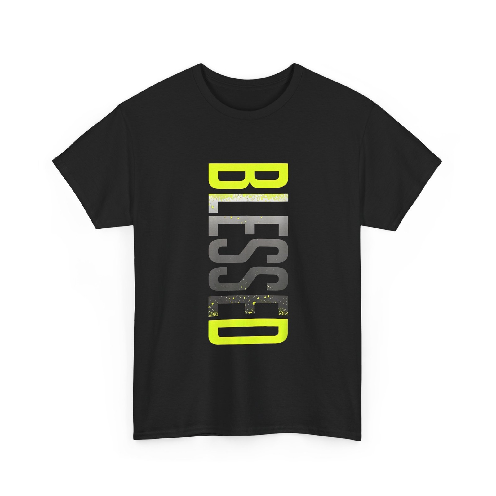 Yellow Black Grey Blessed Shirt