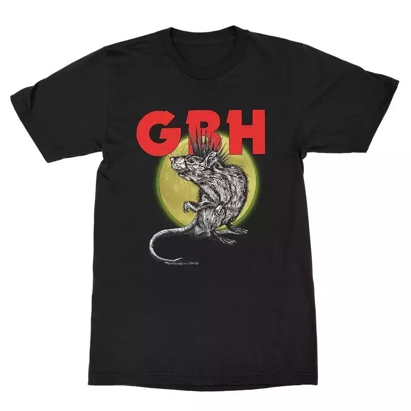 GBH Band Mouse Rat Black T Shirt Full Size S-5XL BT913 gallery