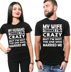 Couples Shirts Matching Shirts Husband Wife Sarcasm Gifts Funny Family Shirts