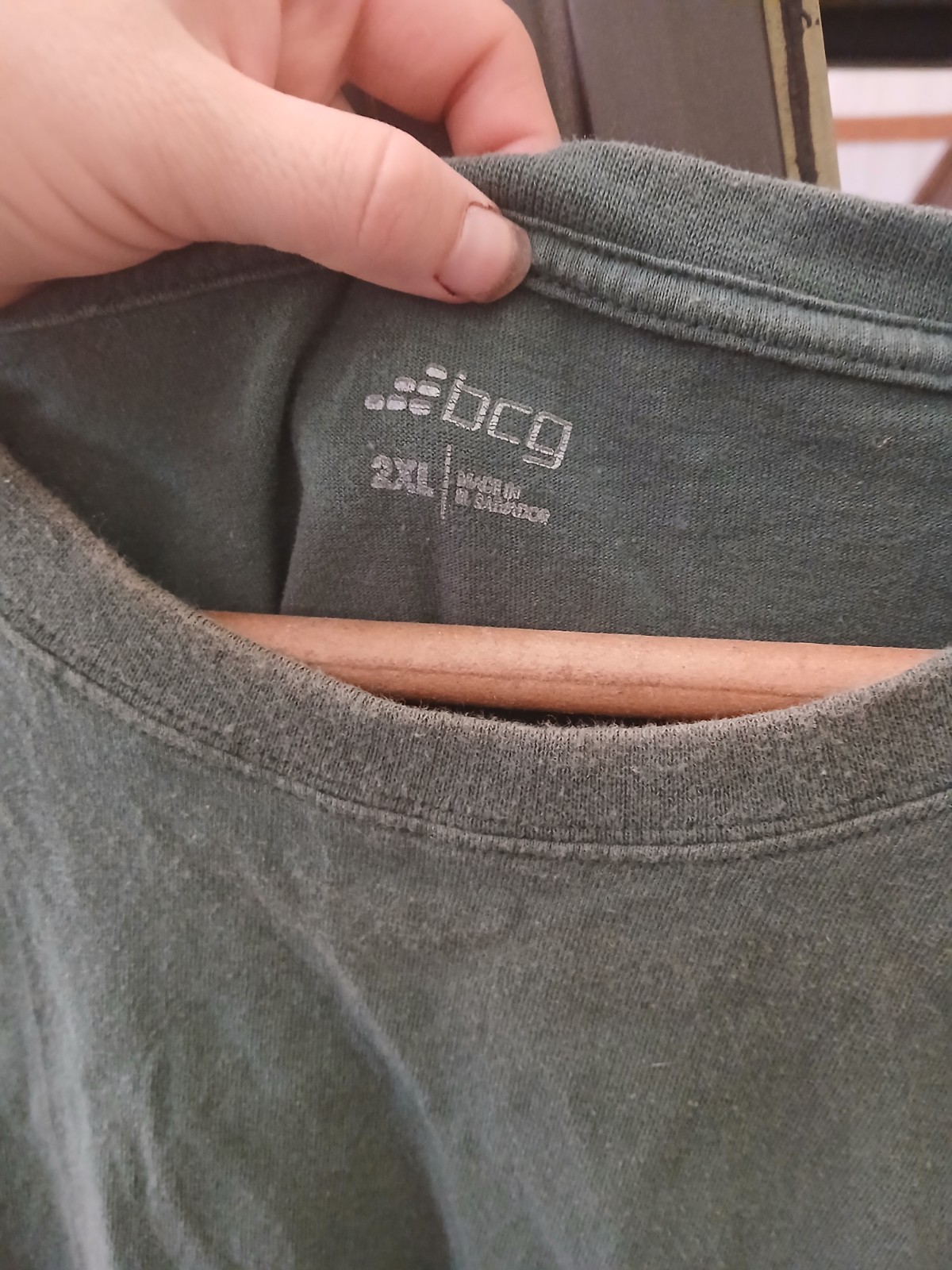 Mens Bcg Short Sleeve T-Shirt Size 2XL Color Grey Great Condition gallery