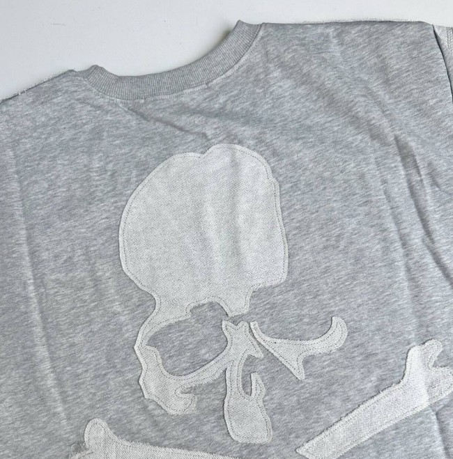 High Street Mastermind Skeleton Patch Embroidery Short sleeved T-shirt gallery