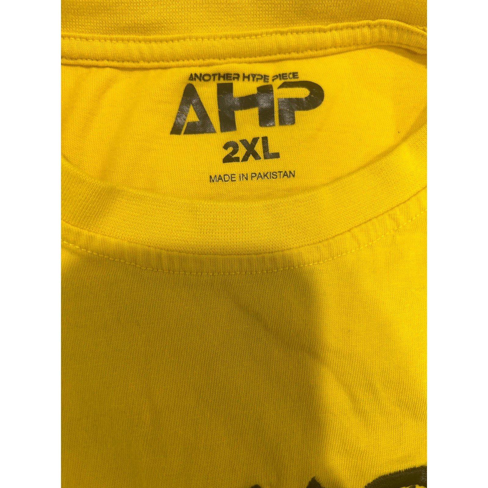 AHP Saints Sinners Graphic T Shirt Yellow 2XL (803) gallery