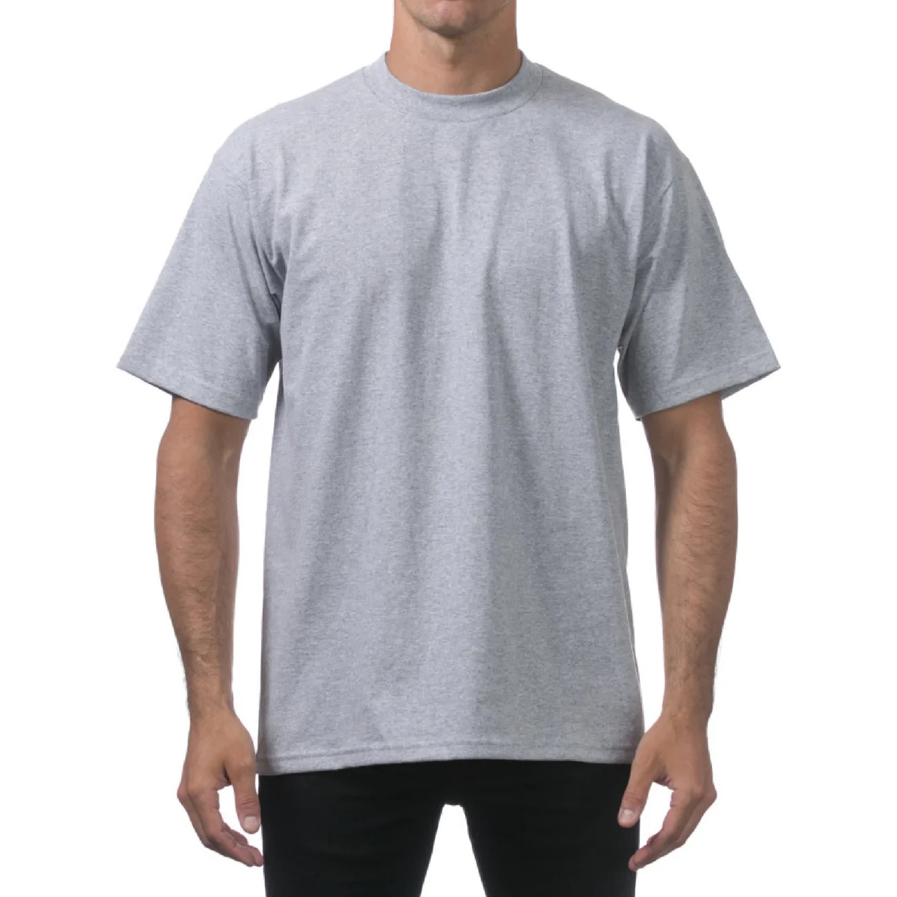 3-Pack PRO CLUB | Size 5X | Gray | Short Sleeve