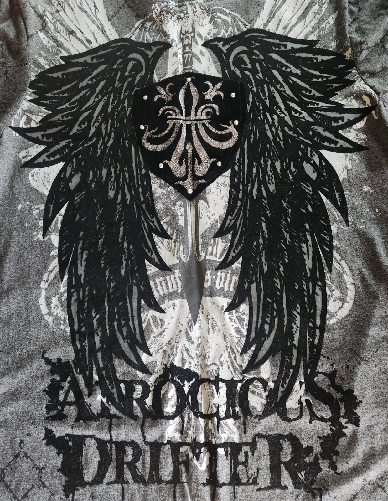 RawBlue Atrocious Drifter Doublesided Textured T-Shirt Size M New Without Tags gallery