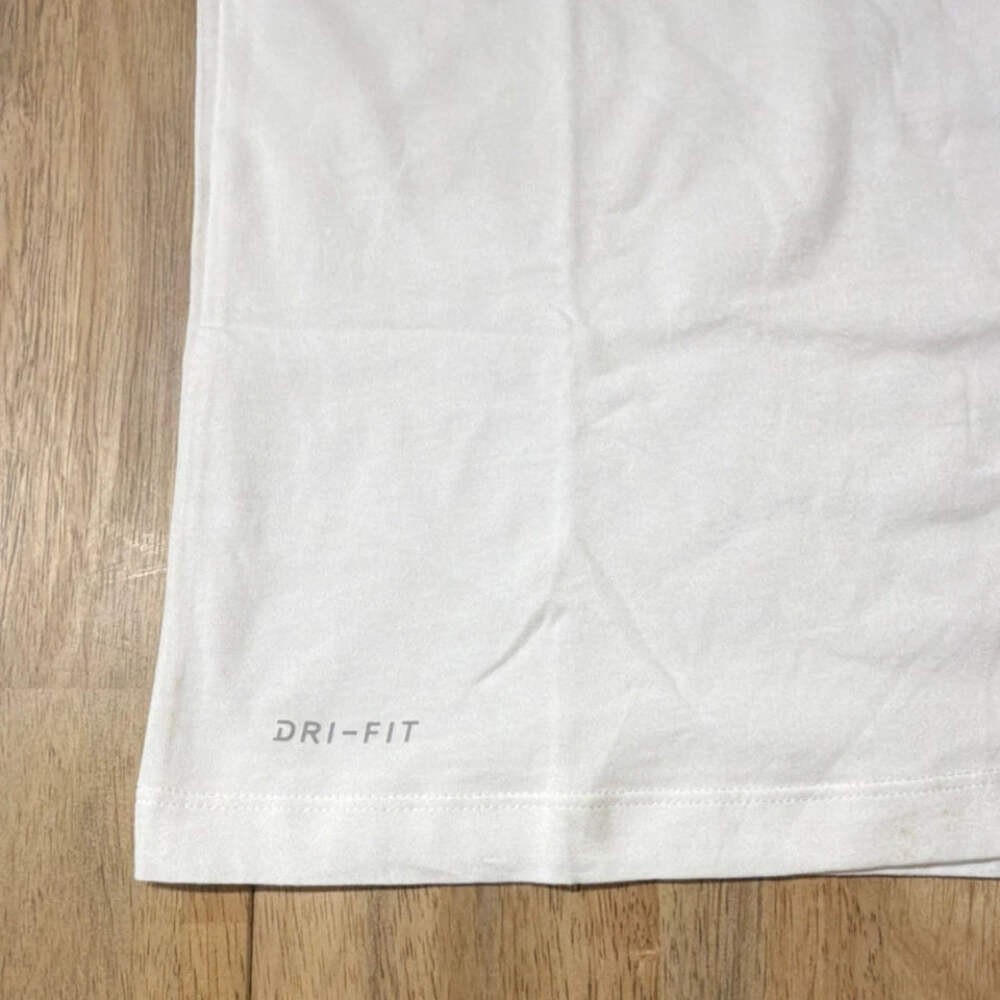 Nike The Nike Tee Men's White Graphic Print Short Sleeve T-Shirt M AR5968-100 gallery