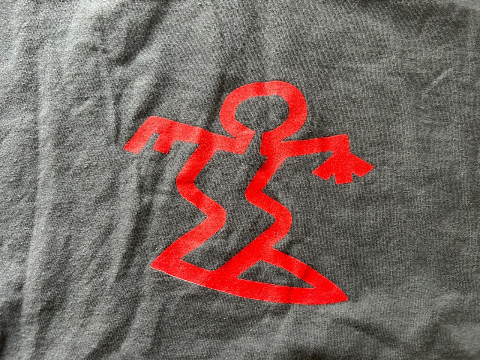 DA HUI HAWAII VINTAGE SIZE L GRAY SHORT SLEEVE T-SHIRT.SEE DESCRIPTION gallery